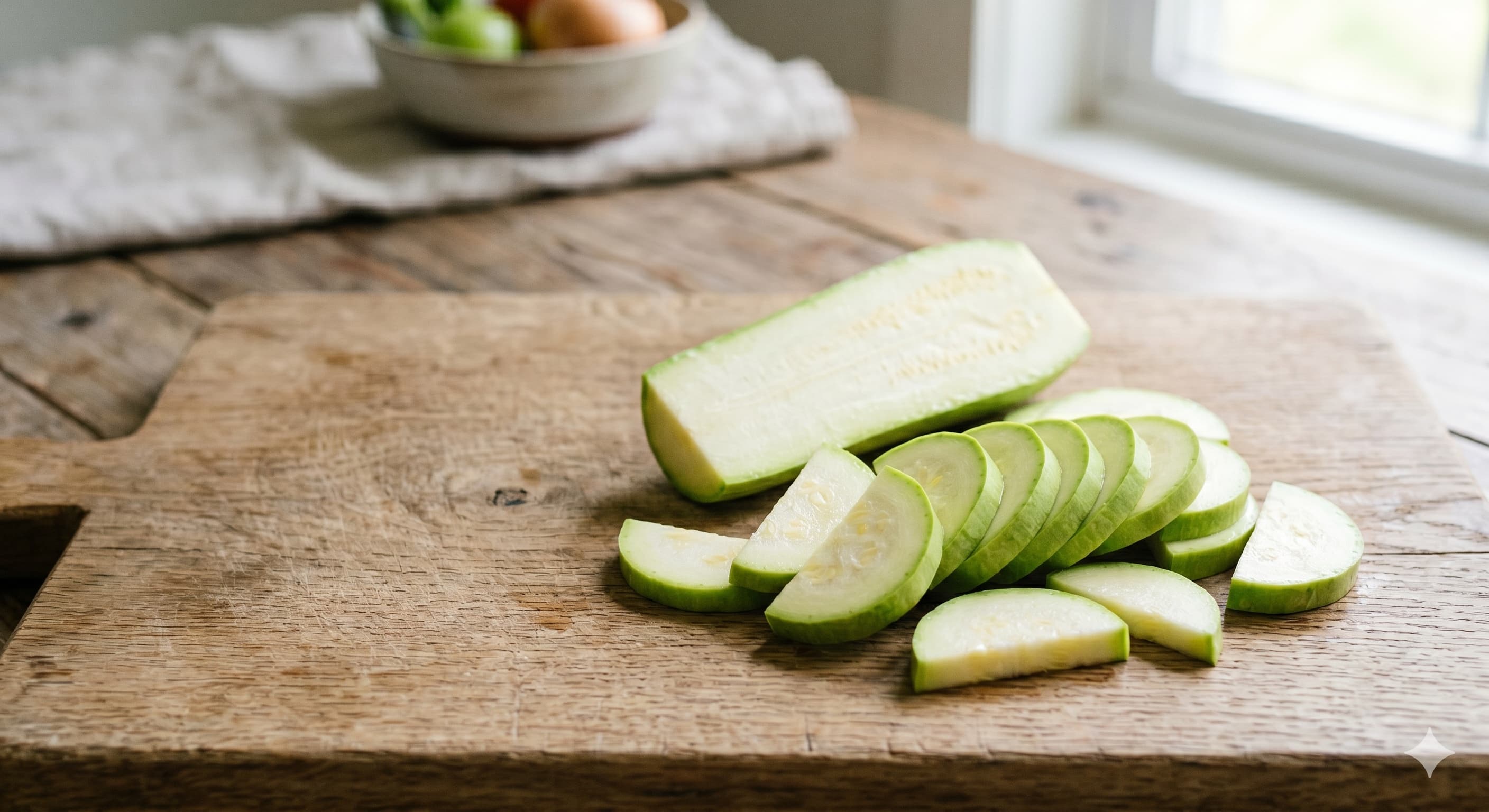 Korean Zucchini (Aehobak) (애호박)